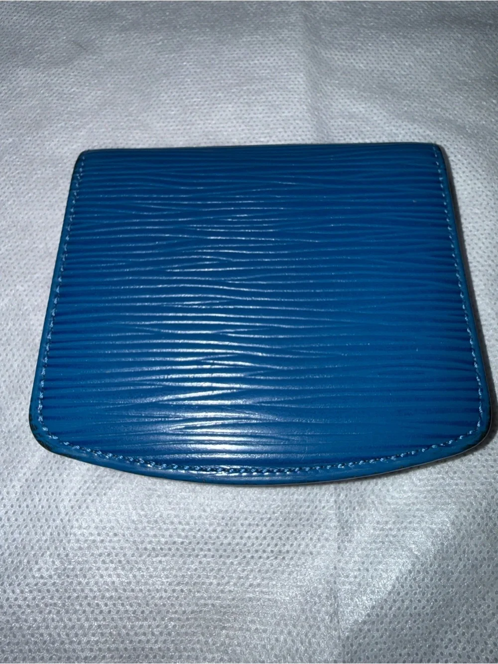 Louis Vuitton Blue Epi Leather Coin Purse